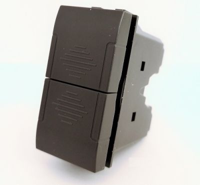 MAPAM 827N Double Button (10A-250V) Art 827N Black -