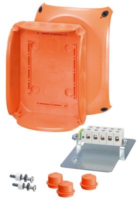 HENSEL FK 1606 Cassetta di derivazione IP65. 5 poli. per cavi in