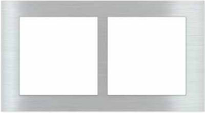 EKINEX EK-D2H-FBM Placca Deep (FF e 71 e 20Venti ) int 68mm rettangolare-FENIX NTM - bianco malè