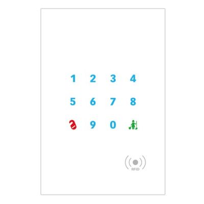 BLUMOTIX BX-F-R12VWHRF DOORY Vertical numeric keyboard cover with RFID r