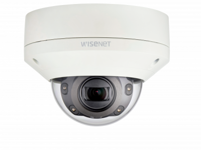 HANWHA XNV-6080R/RW 2MP IR 4.3x Vandal Dome including 32GB SD Card and RoadWatch ANPR application license