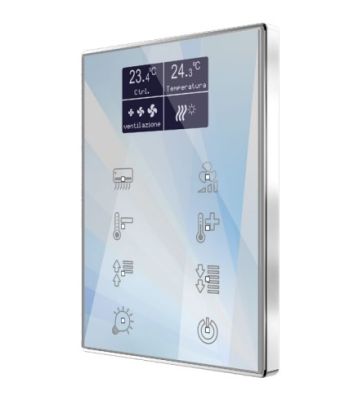 ZENNIO ZVI-TMDD TMD-Display One - Controllore di sala capacitivo KNX