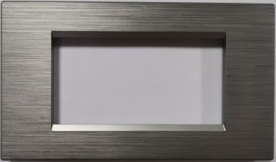 MAPAM 8004SL-20 8004SL-20 Art 4P Platinum Brushed Technopolymer Plate