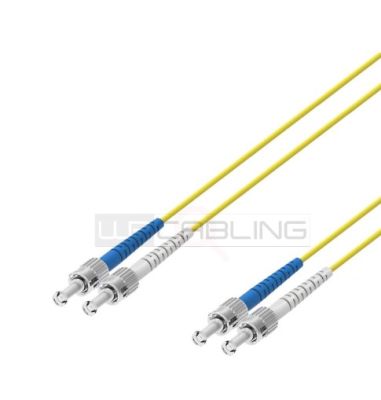 WP RACK WPC-FP0-9STST-005 Single-mode fiber optic patch cord, 9/125μ ST-ST, 0.5 m.