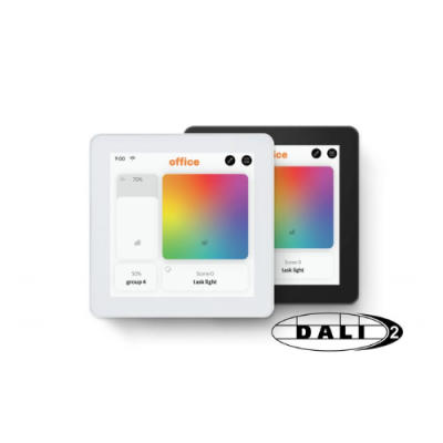 LUNATONE 86456841-W touch Display and controller for 64 DALI addresses