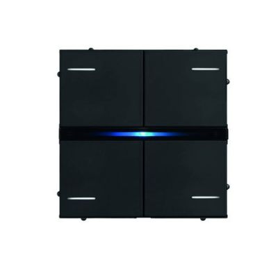 EELECTRON SO04L02KNX-3 LITE BUTTON 4 KEYS | 8 CH - RGB BLACK