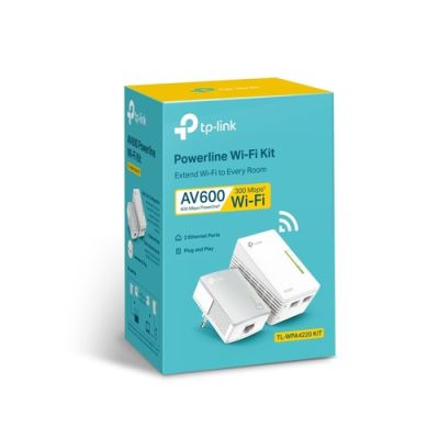 TP LINK TL-WPA4220 KIT POWERLINE AV600+WI-FI STARTER KIT