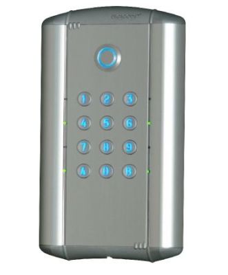 CDVI DC100E TASTIERA RETRO-ILLUMINATA IN ALLUMINIO DIGICODE® 