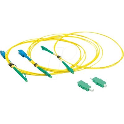 SOFTING 228205 Singlemode-Reference cord Kit SC-LC/APC, 2m Contai