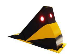 NICE TORNELLI Cyclopes1 Verniciatura galvanizzata e verniciata RAL verniciatura nera-gialla o rossa-bianca