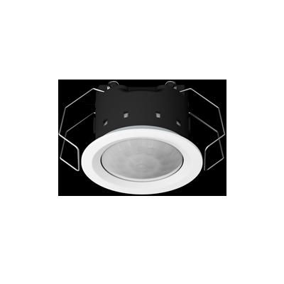 JUNG 3361-1MWW Rivelatore di presenza pollicimini pollici / Rivelatore di movimento a soffitto KNX- con accoppiatore bus integrato- Universal- bianco alpino