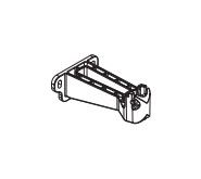 TOPP 3A8201 Pair of tilting front mounting brackets - white
