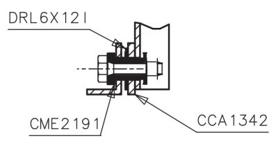 RIB CME2191 BUSSOLINA H11 RACK