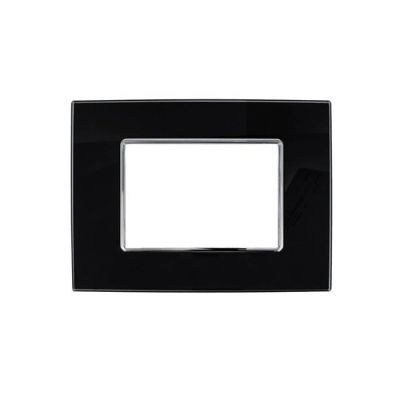 EELECTRON PS45B03GL-3 PLACCA 3M - STANDARD 45 - VETRO NERO LUCIDO (CONFE