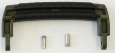 GT LINE KIN.1257 Handle, green, black rubber coating (mod.