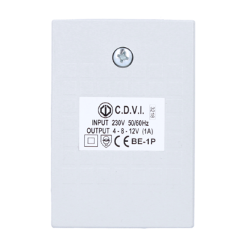 CDVI CA1A 4/8/12Vac Class II Transformer