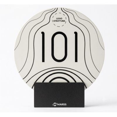 MARSS MH-DP104-RPP Doorplate con illuminazione radente
