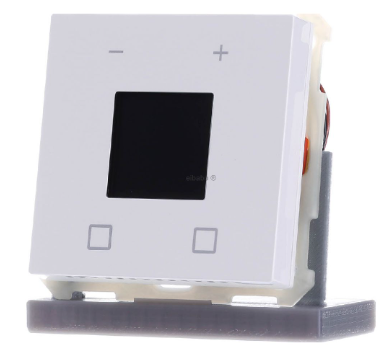 MDT SCN-RTR63S.01 KNX regolatore di temperatura ambiente Smart 63 con display a colori, bianco da studio lucido