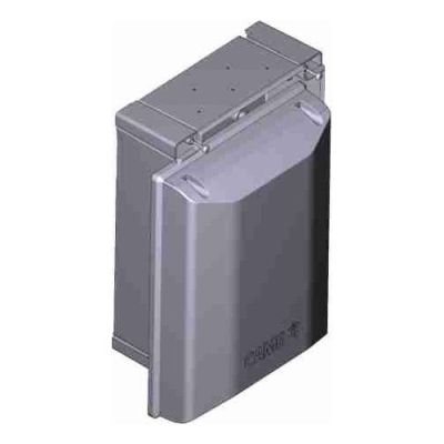 CAME-RICAMBI 88003-0176 COPERCHIO E BASE QUADRO GRIGIO 200x270mm