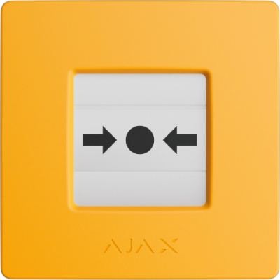 AJAX 87651 Call Point Manual (Yellow) (8EU) ASP yellow