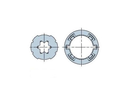 NICE 766.20.00 Ogiva 52x2 Benthin wheel + crown 
