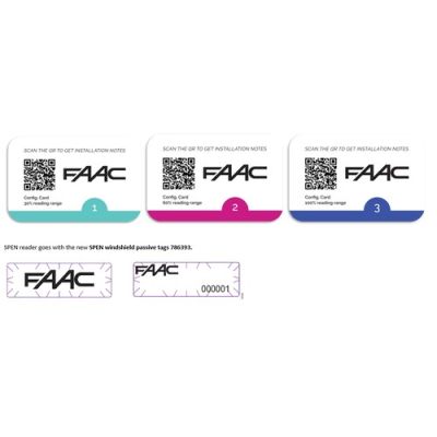 FAAC 103192 CARD CONFIGUR.DISTANZA LETTURA SPEN