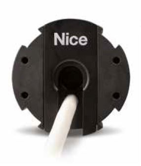 NICE E FIT MP 1517 Tubular motor ideal for roller shutters equipped with anti-burglary caps and springs, with electronic limit switch and integrated receiver