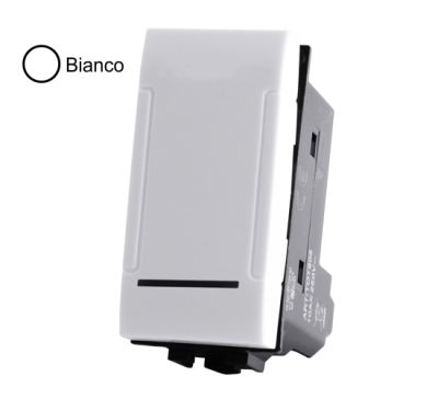 MAPAM 801B Single-pole switch (16A-250V) Art 801B White