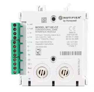 NOTIFIER M710E-CZ MODULO 1 INGRESSO SENSORI CONVENZIONALI