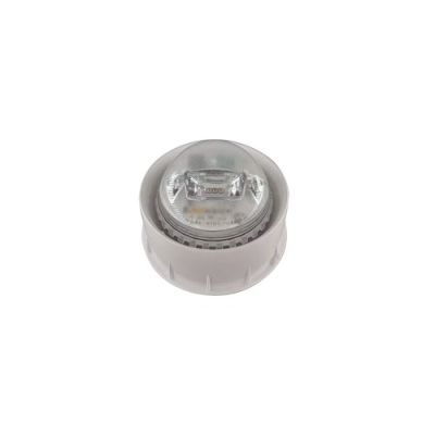 NOTIFIER WWA-PC-I02 Sirena con lampeggiante con corpo bianco e led bia