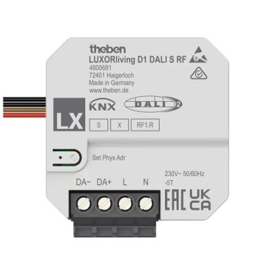 THEBEN 4800681 LuxorLiving D1 DALI S RF
