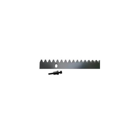 DOMOTIME CCD123001V60  Cremagliera in acciaio 12x30x1000 con  accessori