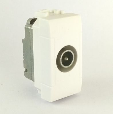 MAPAM 834B Passante Art 834B White TV Socket