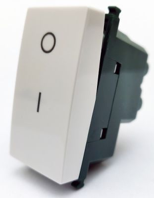 MAPAM 602B Bipolar Switch 01 (16A-250V) Gem 602B White