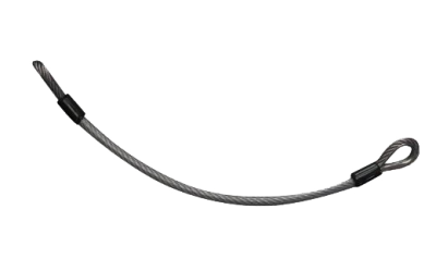 DOMOTIME ASC700SSC Cavo anticaduta in acciaio INOX per cancelli a battente - Lunghezza 700mm