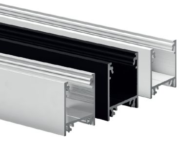 LEDCO PR120 PROFILO SUPERFICE 20 MM 2 MT. ANODIZZATO H25