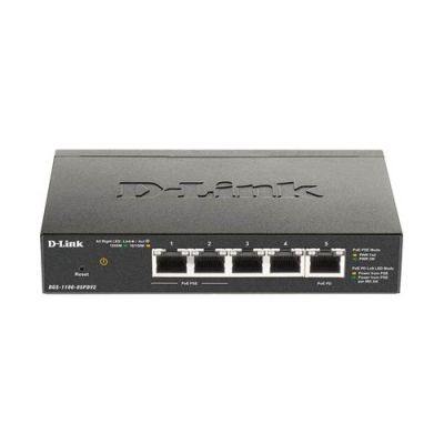 D-LINK DGS-1100-05PDV2 5-PORT GIGABIT POE SMART MANAGED