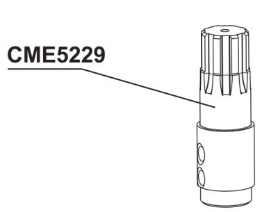 RIB CME5229 ALBERO TRAINO 180 DUKE