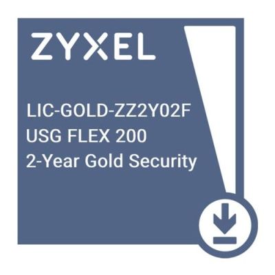 ZYXEL LIC-GOLD-ZZ2Y02F 2 YEAR ICARD GOLD SEC PACK USGFL200