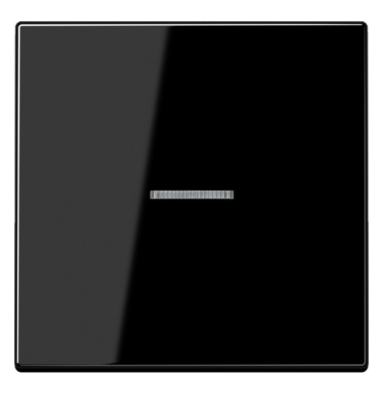 JUNG A10911STRFBFSW Pulsante KNX RF, 1 canale, nero