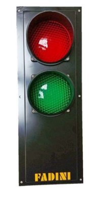 3214L Traffic light Red / Green Led 5W 24V Vac/dc For VISUAL344 FADINI 3214L