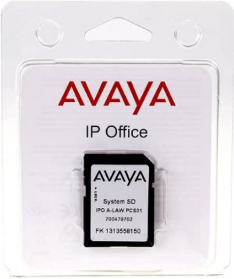 AVAYA 700479702 IP OFFICE IP500 V2 SYSTEM SD CARD A-LAW