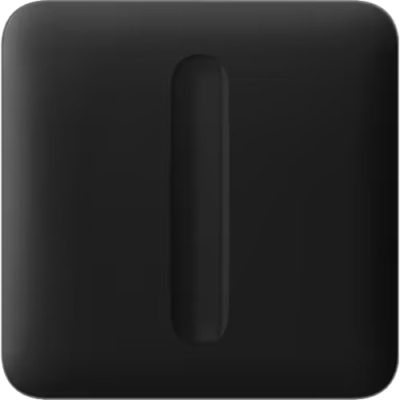 AJAX 83453 SideButton (1-gang) vertical [55] ASP graphite