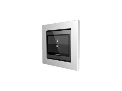 ELSNER 70800 Cala Touch KNX T 3.x- Controllore Ambiente bianco puro RAL 9010 con Sensore di Temperatura