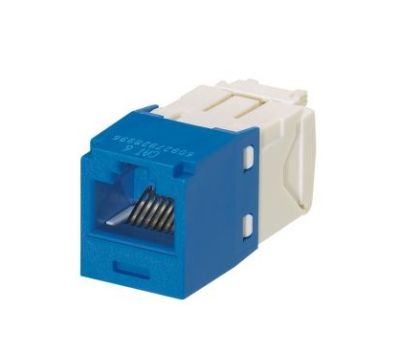 PANDUIT CJ688TGBU Mini-Com Module- Cat 6- UTP- 8 pos 8 wire- Univers