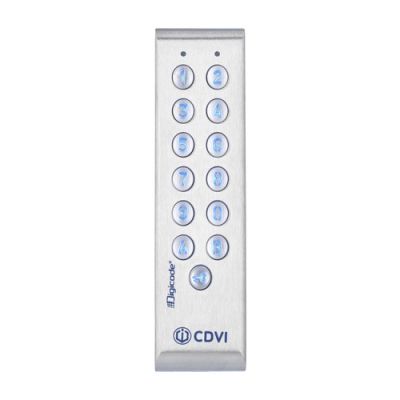 CDVI PROFILBT TASTIERA BLUETOOTH ANTIVANDALO IN INOX RETROILLUMI