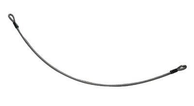 DOMOTIME ASC800SSC Cavo anticaduta in acciaio INOX per cancelli a battente - Lunghezza 800mm