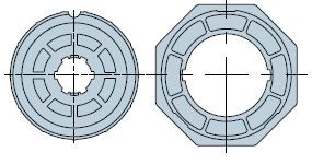NICE 866.21.00 Round 98x2 wheel + crown