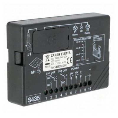 CARDIN RMS435200.00F Ricevitore mini bicanale codifica personalizzata (