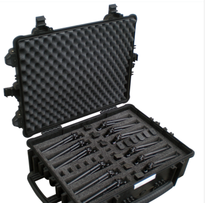 GT LINE 5823.B.12P black - for 12 Guns + 24 Chargers (suitable for Pi